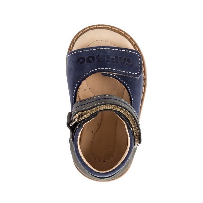 Сандалии детские арт. 26011, цвет синий, размер 21