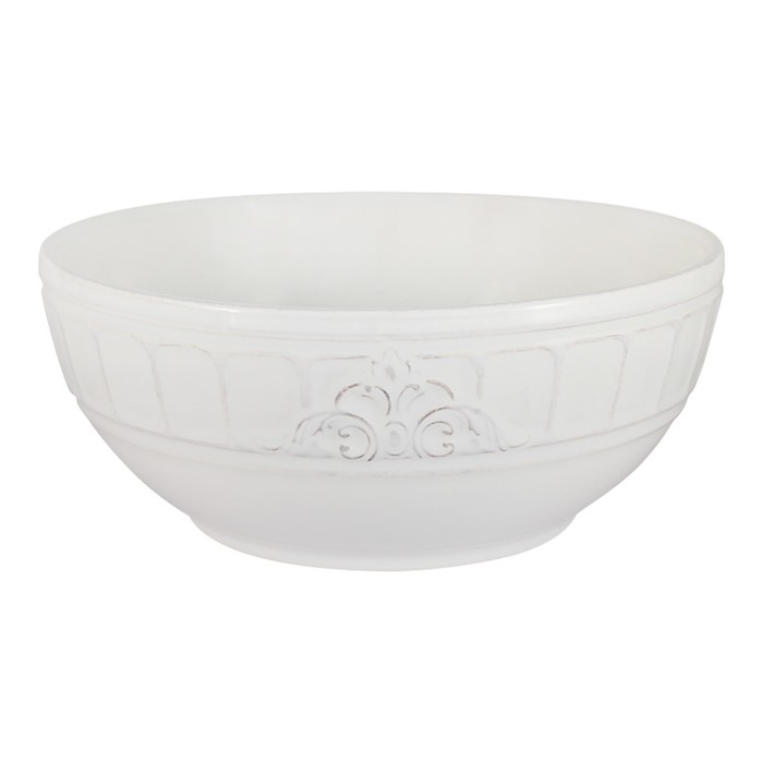 Салатник Venice, 23 см, белый