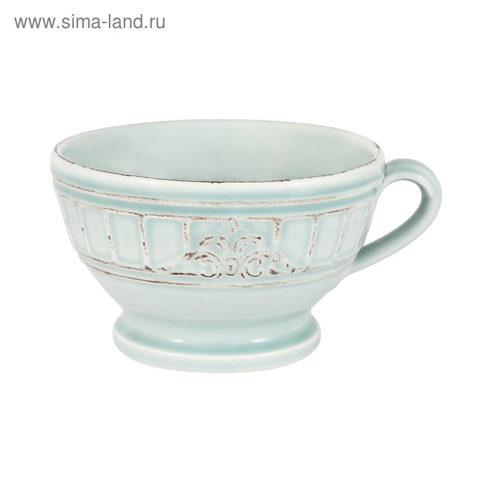 Чашка суповая Venice, цвет голубой, 500 мл
