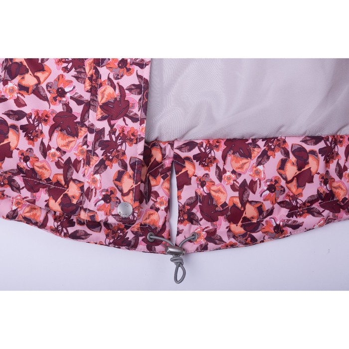 Парка для девочки, рост 146 см, цвет бордовый