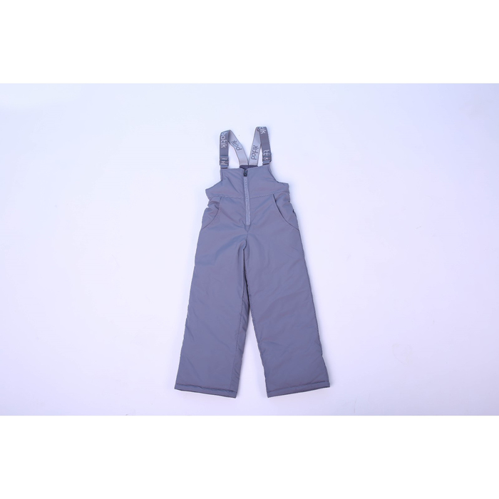 Полукомбинезон детский, рост 110 см, цвет серый