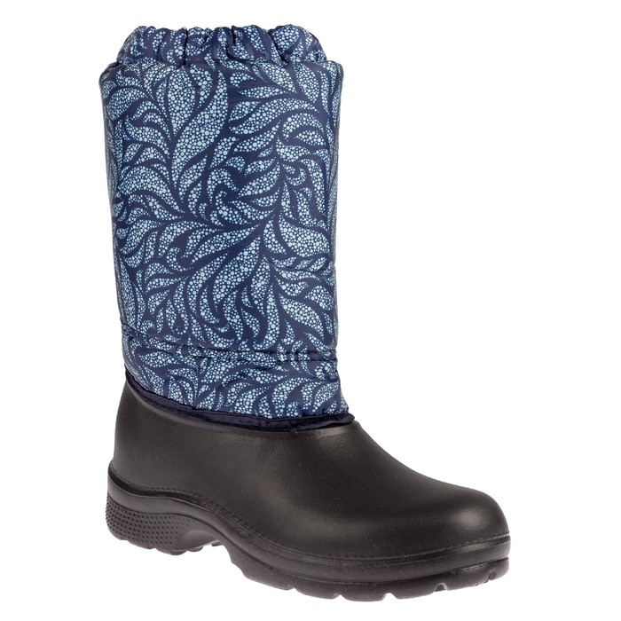 Сапоги женские арт. 092-370, цвет синий, размер 40