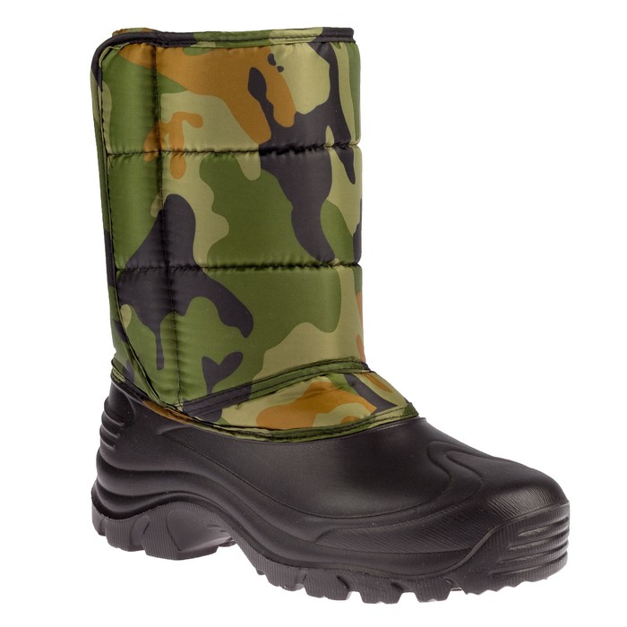 Сапоги мужские арт. 091-220, цвет зелёный, размер 44