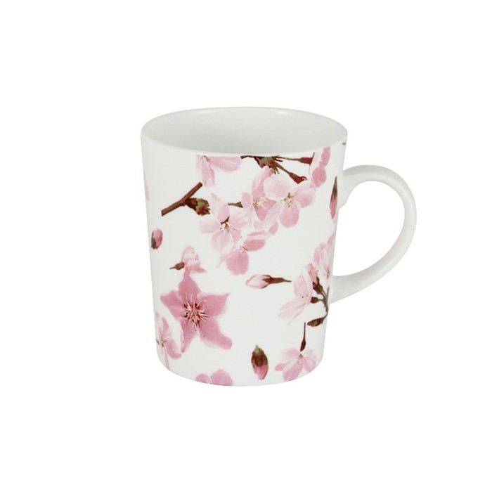 Кружка «Сакура» 330 мл, белая, в подарочной упаковке