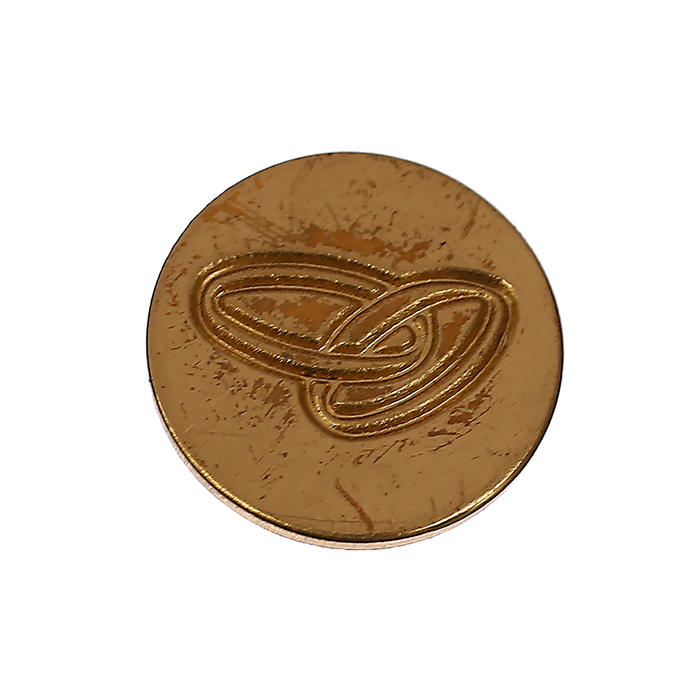 Оттиск для печати декоративный Рукоделие "Обручальные кольца 80-2"