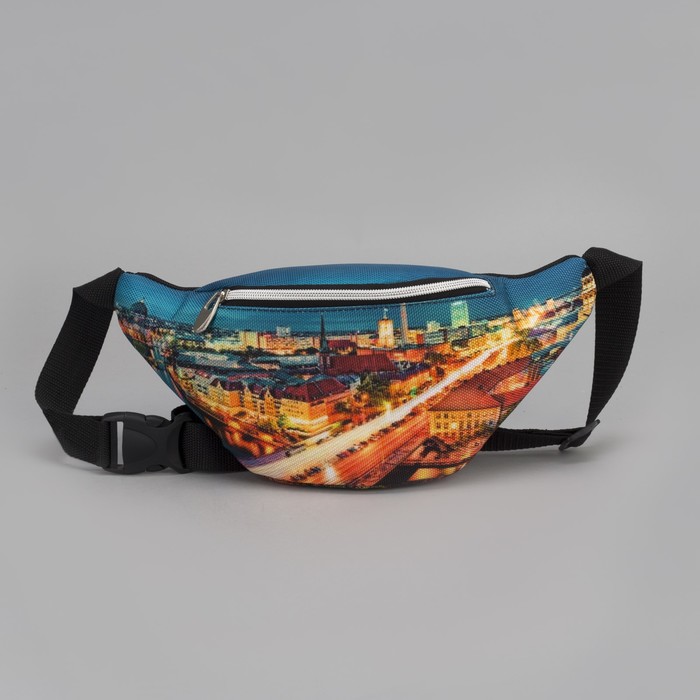 Сумка женская «Нью-Йорк», отдел на молнии, наружный карман, поясной ремень