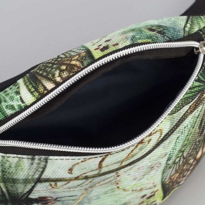 Сумка женская «Стрекозы», отдел на молнии, наружный карман, поясной ремень