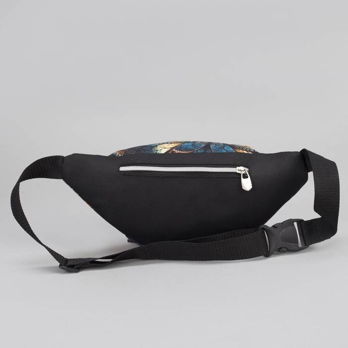 Сумка женская «Витраж», отдел на молнии, наружный карман, поясной ремень