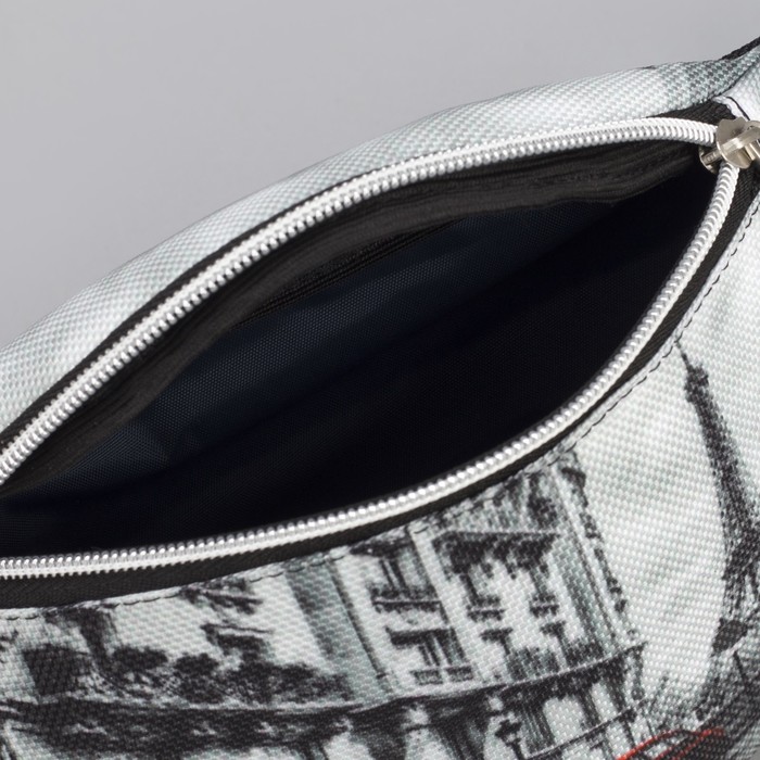 Сумка женская «Машина», отдел на молнии, наружный карман, поясной ремень