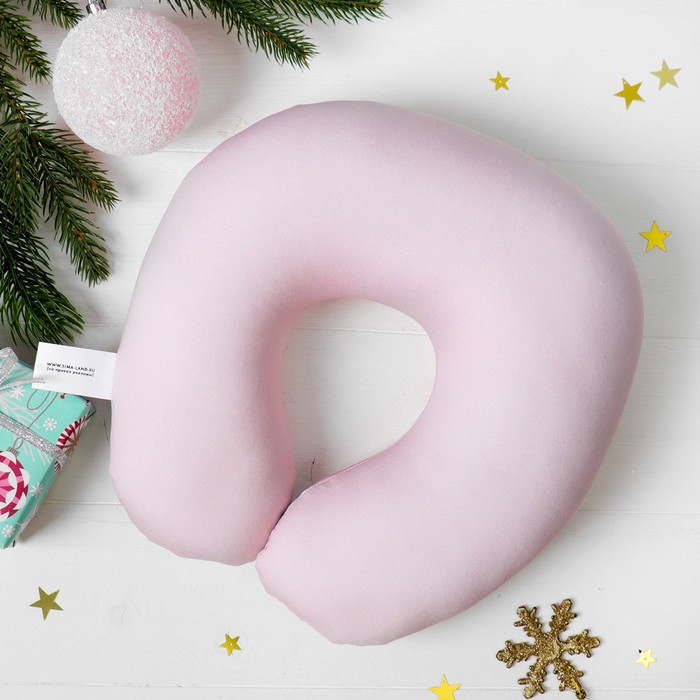 Подголовник-подушка антистресс "Любовь, добро и вера в чудеса"