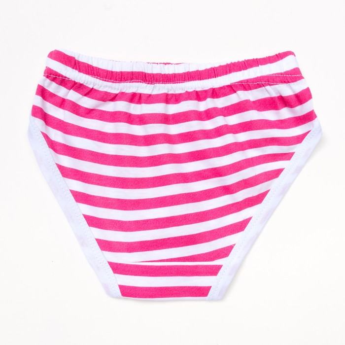 Трусы для девочек, полоска, 98-104 см (28)