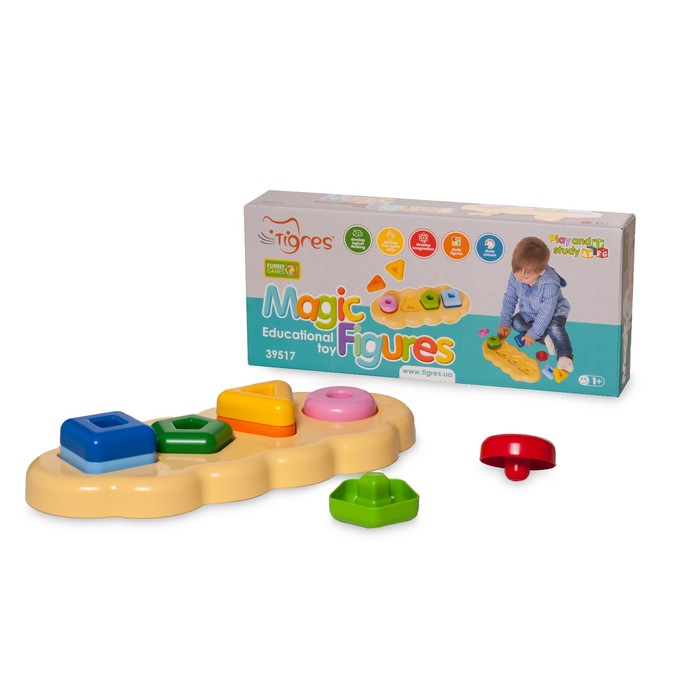 Игрушка развивающая «Магические фигурки», 8 элементов