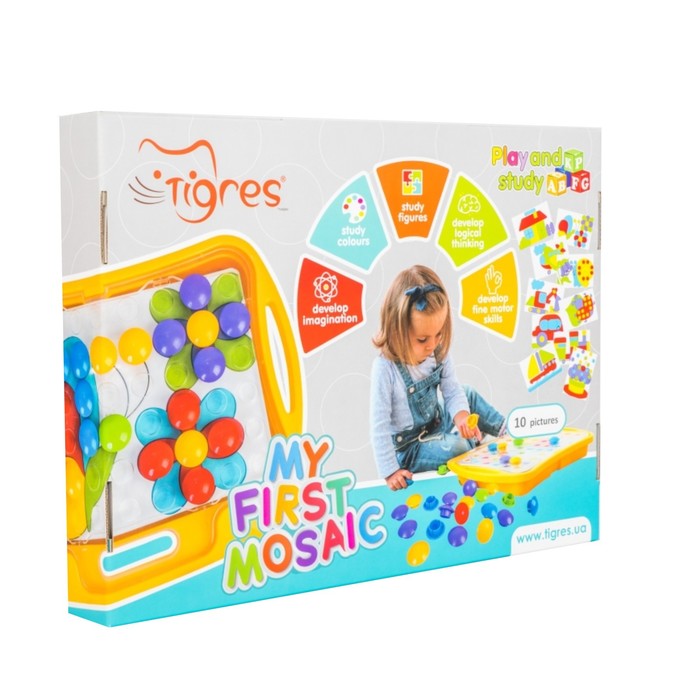 Игрушка развивающая «Моя первая мозаика «