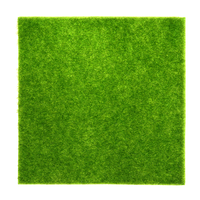 Миниатюра кукольная, "Газон", размер 1 шт 30*30*0,5 см