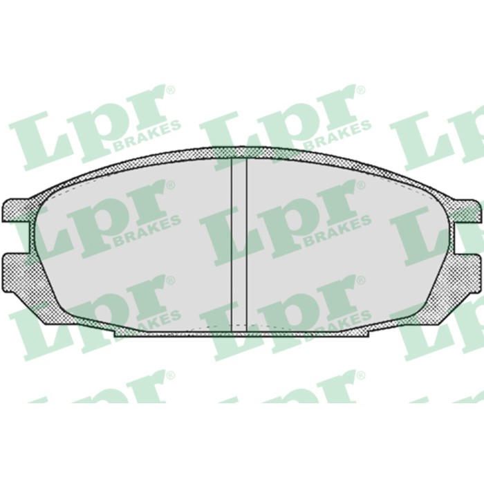 Колодки тормозные дисковые LPR 05P376