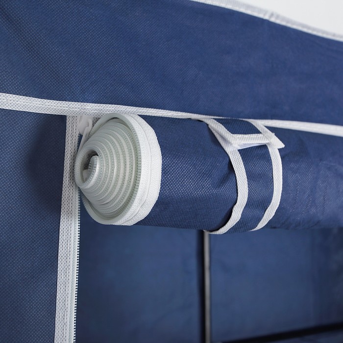 Шкаф для одежды, цвет синий