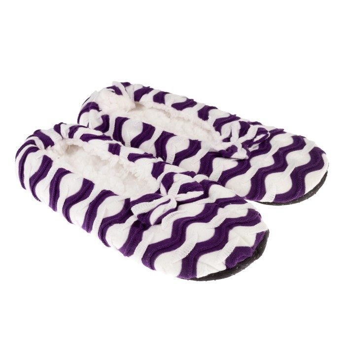 Тапочки-балетки женские (фиолетовый) (р. 37/39) (25 см)