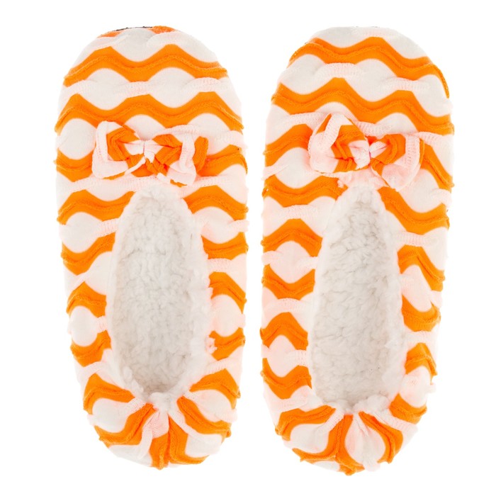 Тапочки-балетки женские (оранжевый) (р. 37/39) (25 см)