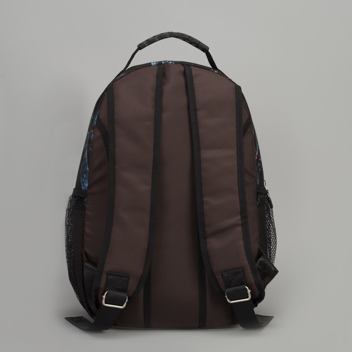 Сумка-рюкзак молодёжная «Енот», отдел на молнии, наружный карман