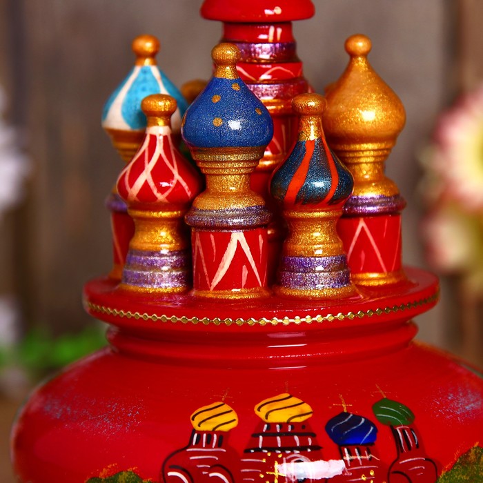 Сувенир-шкатулка музыкальная "Храм.Россия", 19х15,5 см