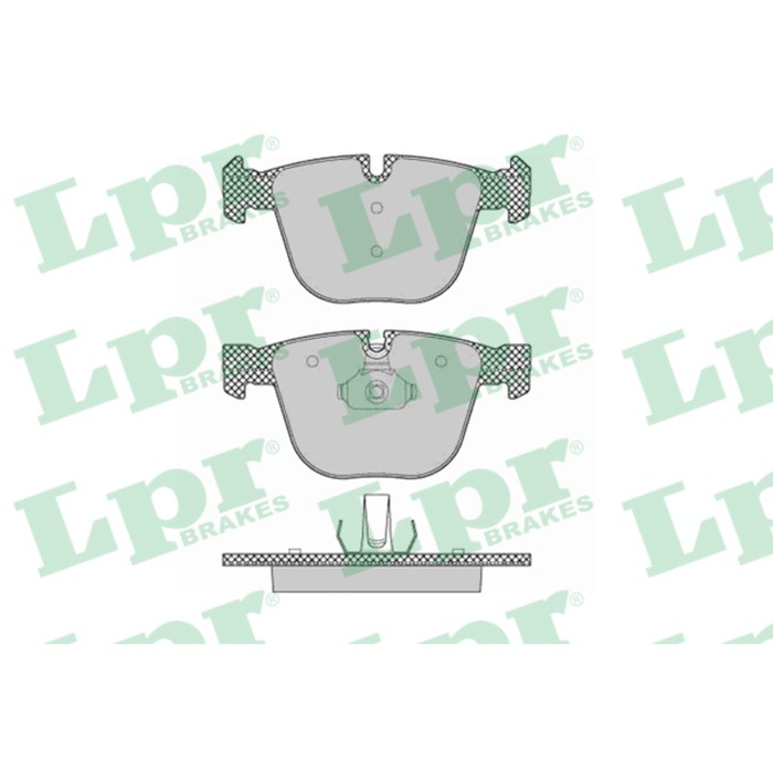 Колодки тормозные дисковые LPR 05P1367
