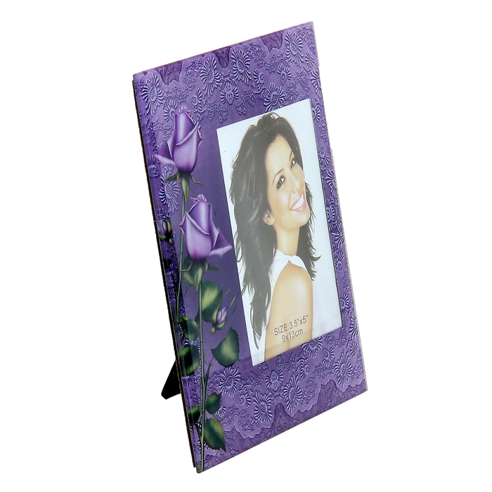 Фоторамка "Розы на кружеве" 9х13 см