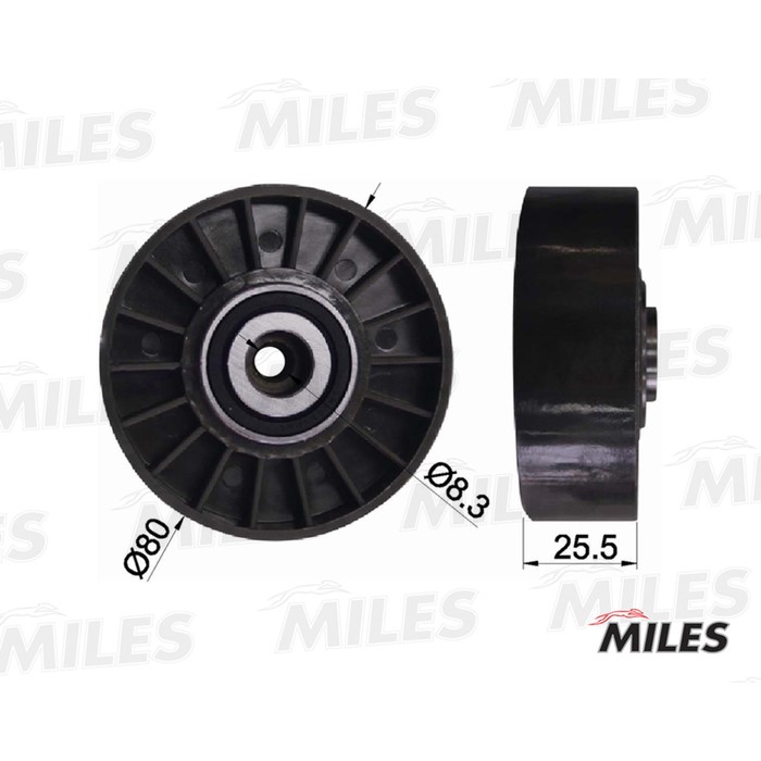 Ролик ремня приводного MILES AG03083