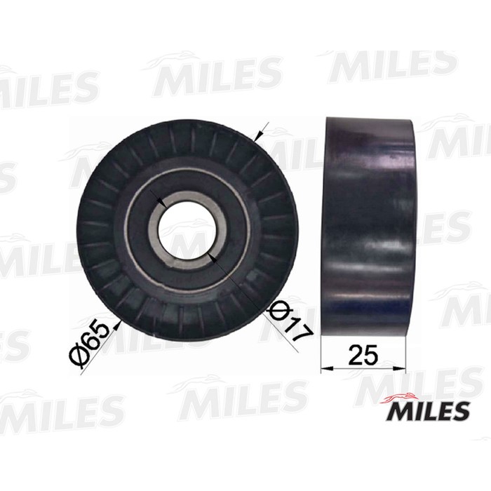Ролик ремня приводного MILES AG03094