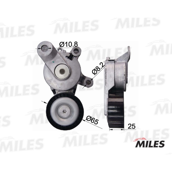 Натяжитель ремня приводного MILES AG00073