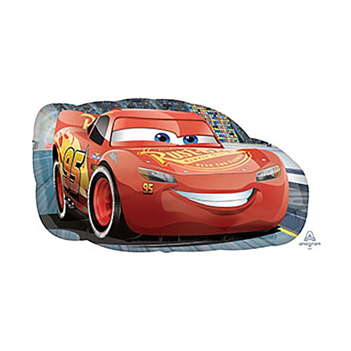 Шар фольгированный 17" "Тачки" молния МакКуин A