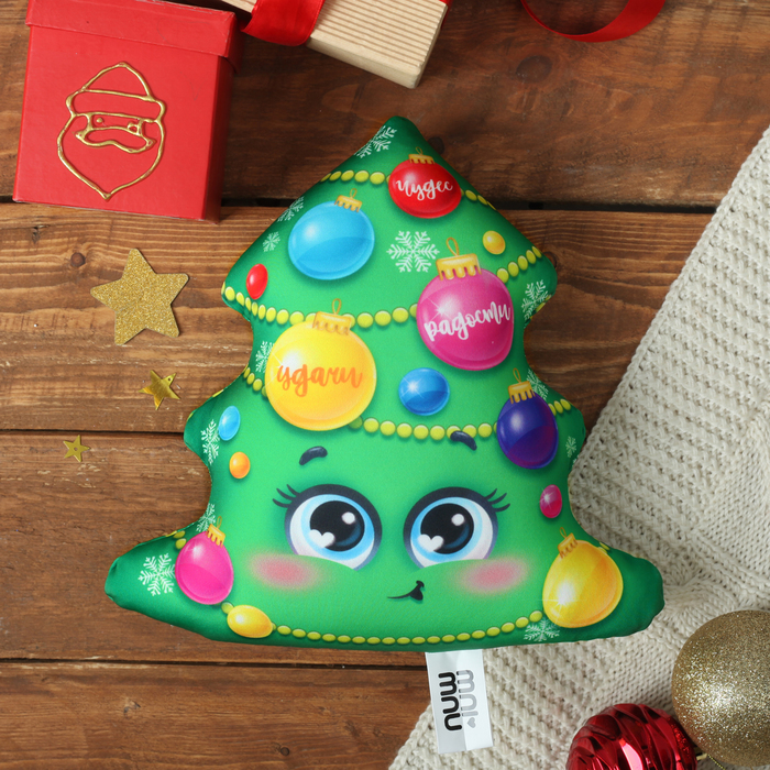 Мягкая игрушка-антистресс "Красавица - елка"