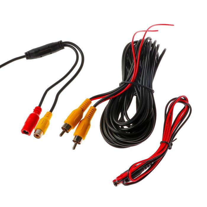 Камера заднего вида TORSO Premium, IP68, угол обзора 130°, разрешение 3 Мп, провод 6 м