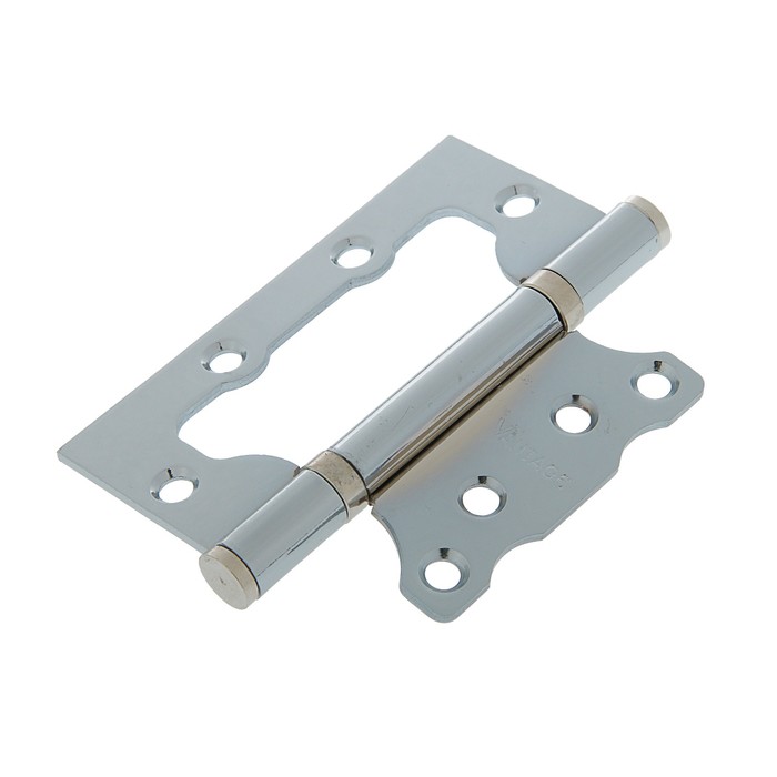 Набор петель дверных, без врезки, цвет хром УЦЕНКА