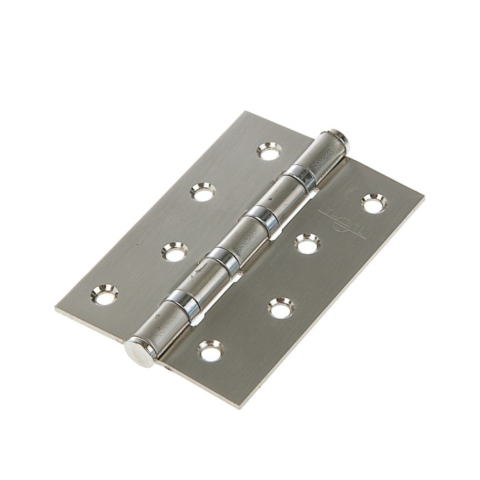 Петля дверная 4ВВ, 100х70х2.5 мм, набор 2 петли и саморезы, цвет хром УЦЕНКА