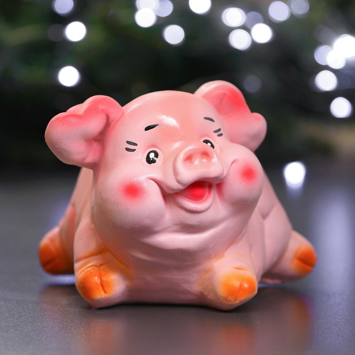 Копилка "Свинка малая" 20х19х15,5см