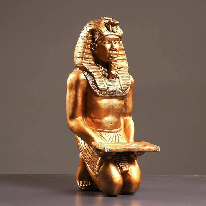 Копилка "Фараон сидя" бронза 50х20х22см