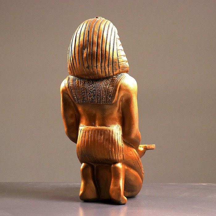 Копилка "Фараон сидя" бронза 50х20х22см