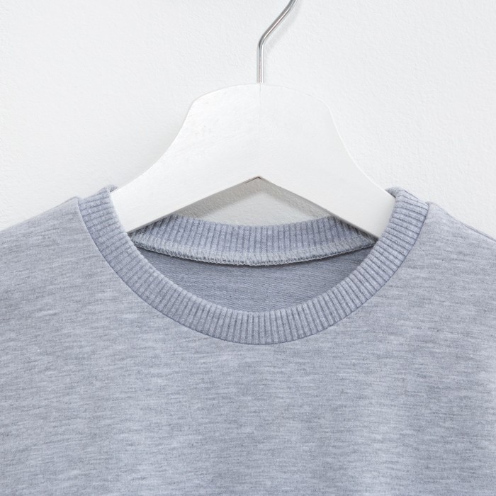 Платье детское KAFTAN, рост 98-104 см (30), серый/бирюзовый