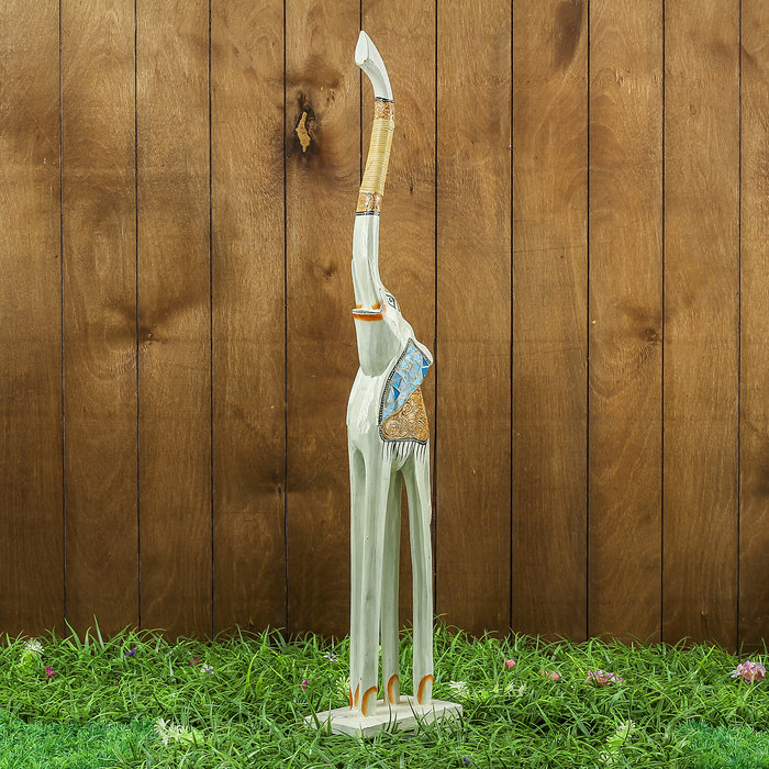 Сувенир дерево "Слон светлый" 16х9х80 см