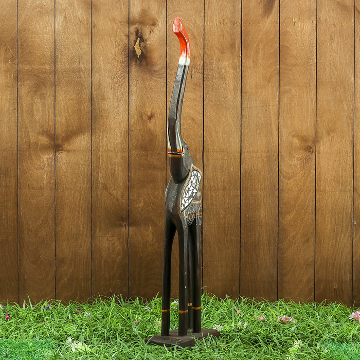 Сувенир дерево "Слон тёмный" 16х9х80 см