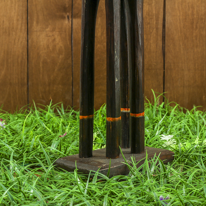 Сувенир дерево "Слон тёмный" 16х9х80 см