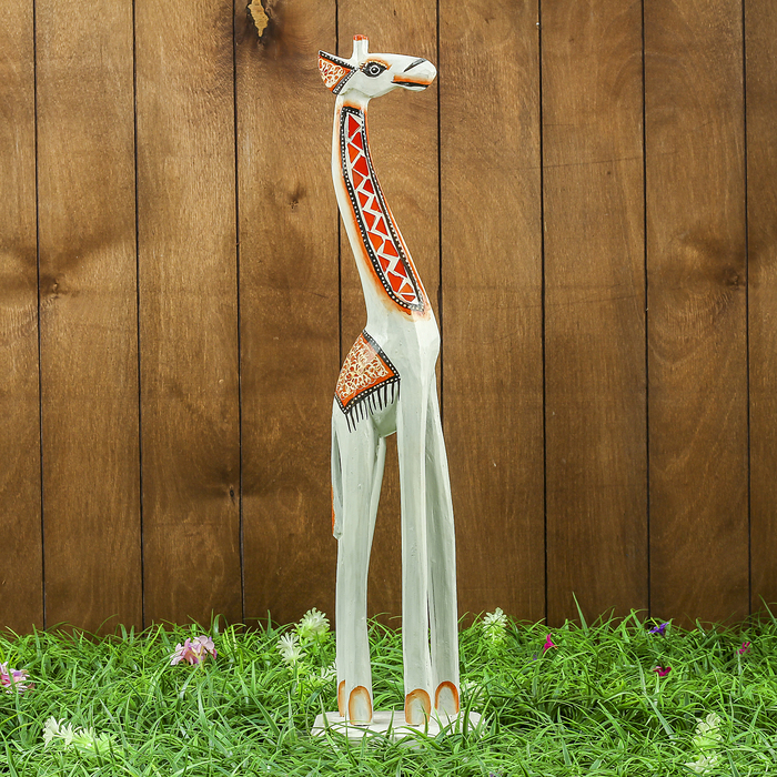 Сувенир дерево "Жираф добрый" 15х8х60 см