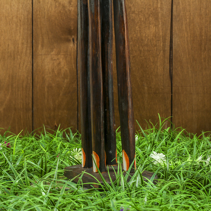 Сувенир дерево "Жираф тёмный" 15х8х60 см