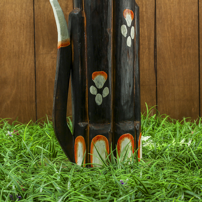 Сувенир дерево "Кошечка с сердечком" 15х8х80 см