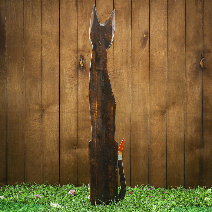 Сувенир дерево "Кошка с блестяшками" 16х7х100 см