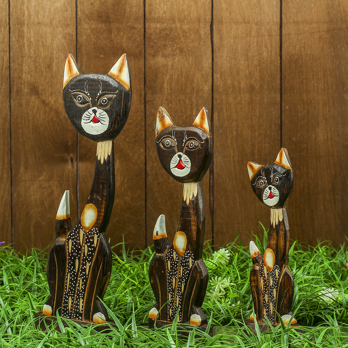 Набор сувенирный "Кошечки" (20,25,30)  20х5х30 см