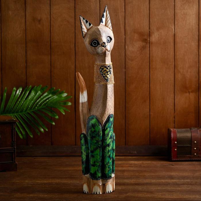 Сувенир дерево "Кошечка прелесть" 12,5х5,5х60 см