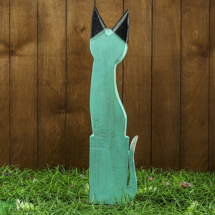 Сувенир дерево "Кошечка прелесть" 12,5х5,5х60 см