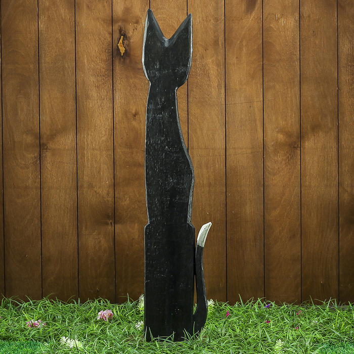 Сувенир дерево "Кошка красавица" 14х6х80 см