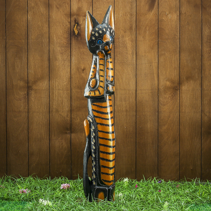 Сувенир дерево "Кошечка в ожидании чуда" 14х6х80 см